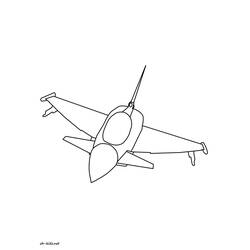 Раскраска: Военный самолет (транспорт) #141058 - Раскраски для печати