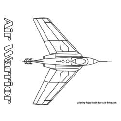 Раскраска: Военный самолет (транспорт) #141060 - Раскраски для печати