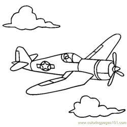 Раскраска: Военный самолет (транспорт) #141075 - Раскраски для печати