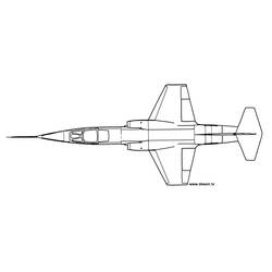 Раскраска: Военный самолет (транспорт) #141101 - Раскраски для печати