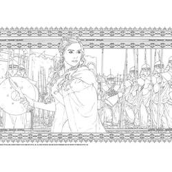 Раскраска: Игра престолов (Телешоу) #151512 - Раскраски для печати