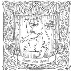 Раскраска: Игра престолов (Телешоу) #151759 - Раскраски для печати