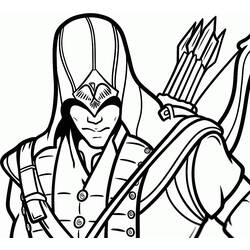 Раскраска: Assassin's Creed (Видео игры) #111935 - Раскраски для печати