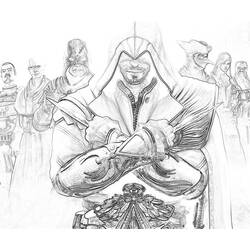 Раскраска: Assassin's Creed (Видео игры) #111940 - Раскраски для печати