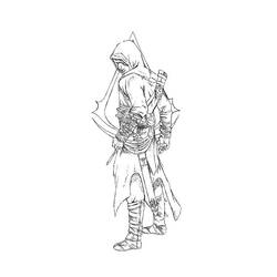 Раскраска: Assassin's Creed (Видео игры) #111946 - Раскраски для печати