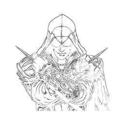 Раскраска: Assassin's Creed (Видео игры) #111959 - Раскраски для печати