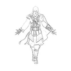 Раскраска: Assassin's Creed (Видео игры) #111989 - Раскраски для печати