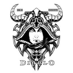Раскраска: Diablo (Видео игры) #121684 - Раскраски для печати