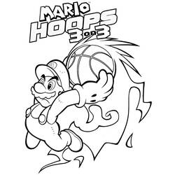 Раскраска: Марио Брос (Видео игры) #112496 - Бесплатные раскраски для печати