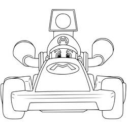 Раскраска: Mario Kart (Видеоигры) #183555 - Бесплатные раскраски для печати