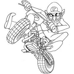 Раскраска: Mario Kart (Видеоигры) #183565 - Бесплатные раскраски для печати