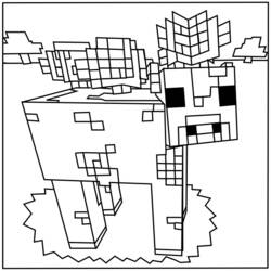 Раскраска: Minecraft (Видео игры) #113784 - Бесплатные раскраски для печати