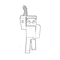 Раскраска: Minecraft (Видео игры) #113793 - Бесплатные раскраски для печати