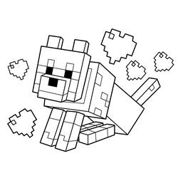 Раскраска: Minecraft (Видео игры) #113813 - Раскраски для печати