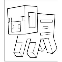 Раскраска: Minecraft (Видео игры) #113857 - Бесплатные раскраски для печати
