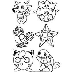 Раскраска: Pokemon Go (Видео игры) #154098 - Бесплатные раскраски для печати