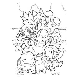 Раскраска: Pokemon Go (Видео игры) #154134 - Раскраски для печати