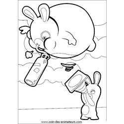 Раскраска: Бешеные кролики (Видео игры) #114727 - Раскраски для печати