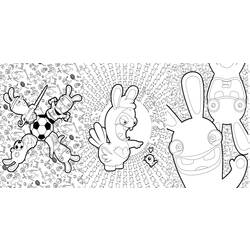 Раскраска: Бешеные кролики (Видео игры) #114745 - Раскраски для печати