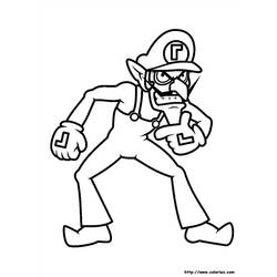Раскраска: Super Mario Bros (Видео игры) #153577 - Бесплатные раскраски для печати