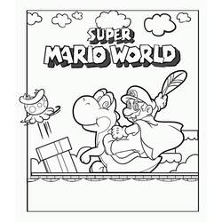 Раскраска: Super Mario Bros (Видео игры) #153608 - Бесплатные раскраски для печати