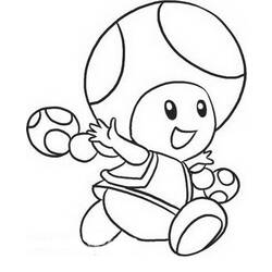 Раскраска: Super Mario Bros (Видео игры) #153638 - Раскраски для печати