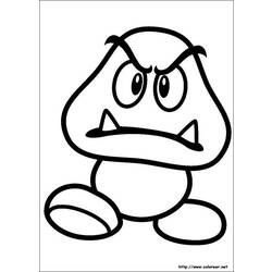 Раскраска: Super Mario Bros (Видео игры) #153656 - Бесплатные раскраски для печати