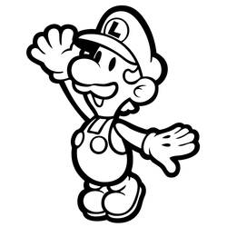 Раскраска: Super Mario Bros (Видео игры) #153713 - Бесплатные раскраски для печати