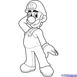 Раскраска: Super Mario Bros (Видео игры) #153727 - Бесплатные раскраски для печати