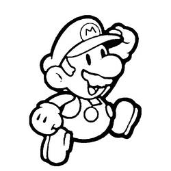 Раскраска: Super Mario Bros (Видео игры) #153737 - Бесплатные раскраски для печати