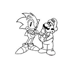 Раскраска: Super Mario Bros (Видео игры) #153770 - Раскраски для печати