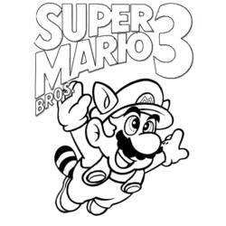 Раскраска: Super Mario Bros (Видео игры) #153773 - Бесплатные раскраски для печати