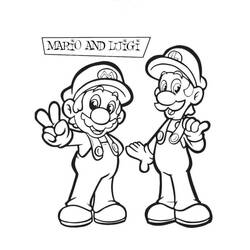 Раскраска: Super Mario Bros (Видео игры) #153801 - Бесплатные раскраски для печати