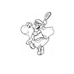 Раскраска: Super Mario Bros (Видео игры) #153819 - Бесплатные раскраски для печати