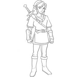 Раскраска: Zelda (Видео игры) #113218 - Раскраски для печати