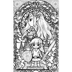 Раскраска: Zelda (Видео игры) #113220 - Раскраски для печати